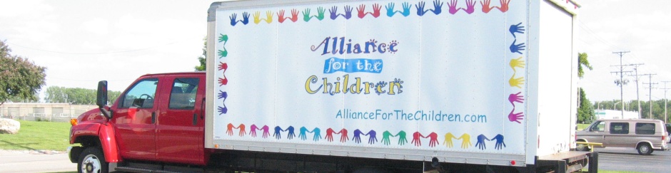 One of the original Alliance for the Children Trucks